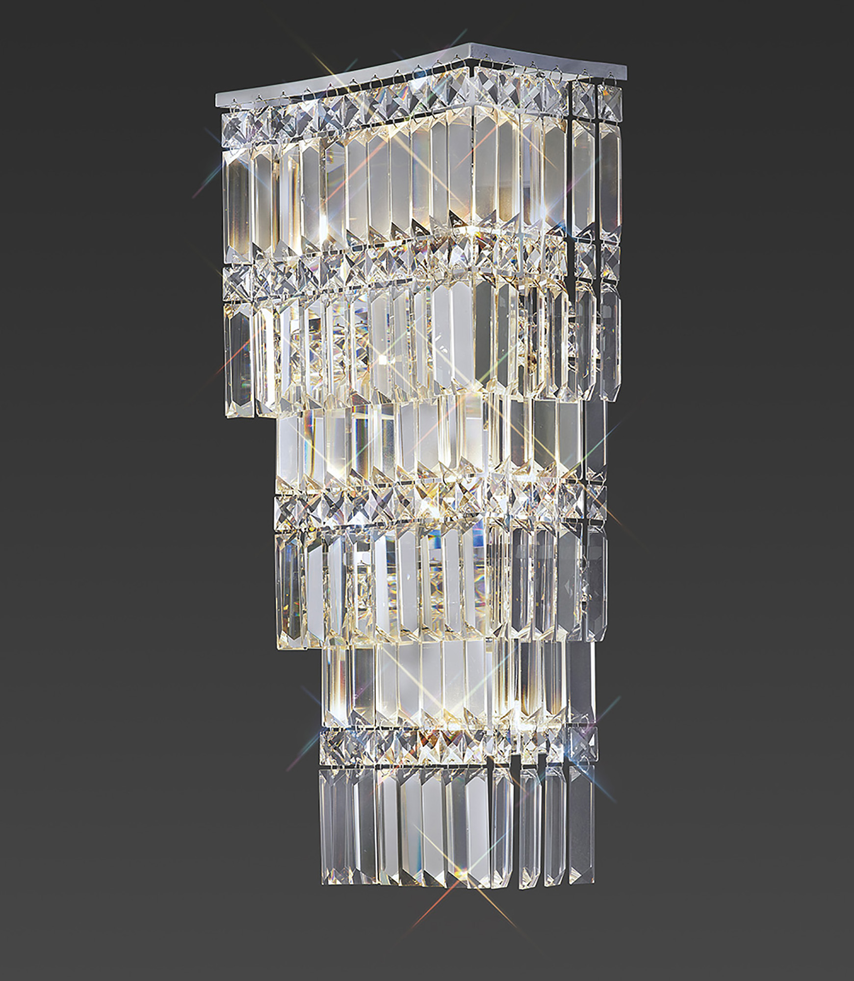 IL30640  Gianni Crystal Wall Lamp 4 Light